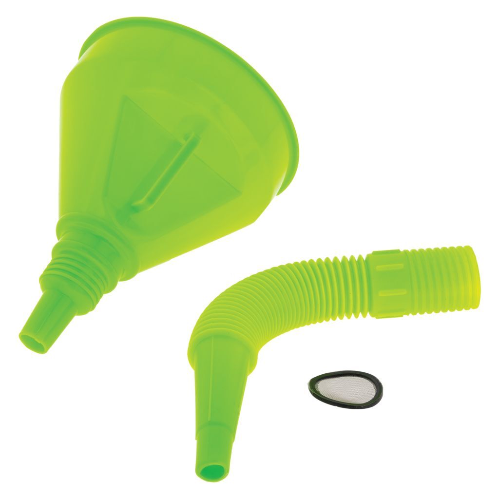 2 Piece HD Plastic Funnel With Filter, 145MM X 380MM