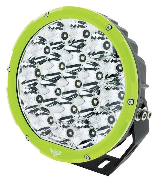 7" Round Led Driving Lamp Driving Beam (Green Bezel)