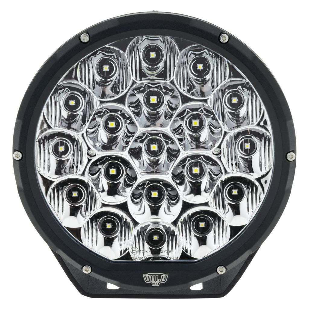 7" Round Led Driving Lamp Driving Beam (Black Bezel)