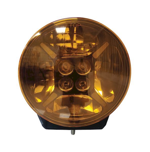 9" Round Led Driving Lamp Black