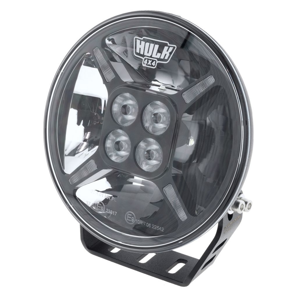 7" Round Led Driving Lamp Black