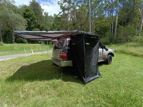 2.5m Quick Shade Awning, Shower Tent Combo