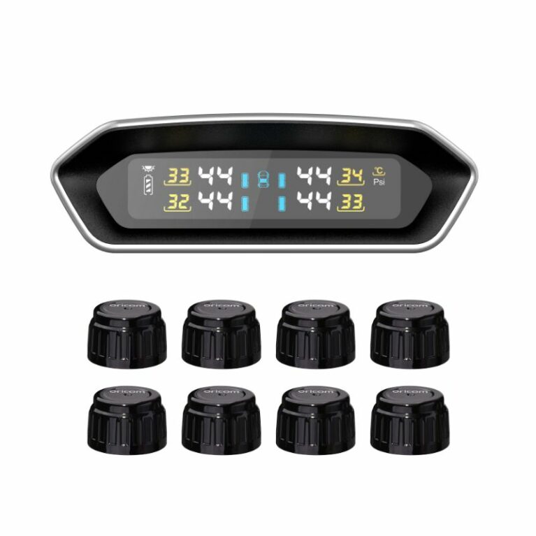 TPS10-8E Real Time Tyre Pressure Monitoring System Including 8 External Sensors