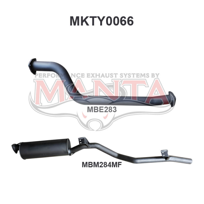 Landcruiser FJ75, HJ75 2.5in off Extractors or OEM Engine Pipe