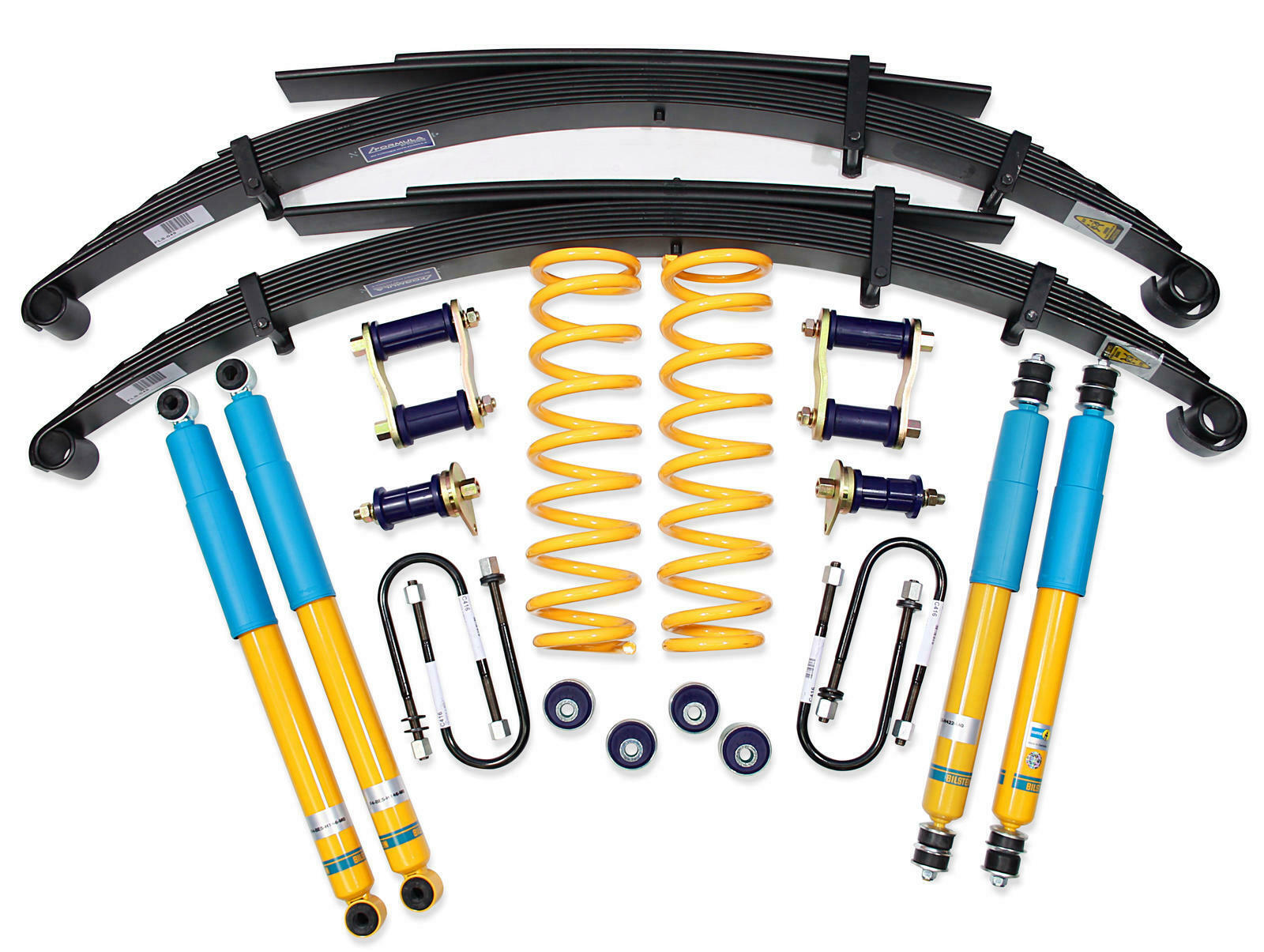 Toyota Landcruiser 79 Series 2007-On 2 Inch 50mm Bilstein 4x4 Lift Kit